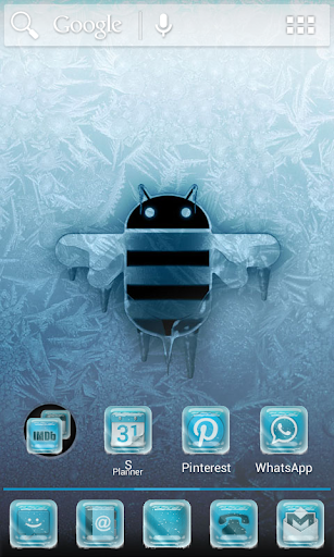 ADW NOVA - Frozen Android