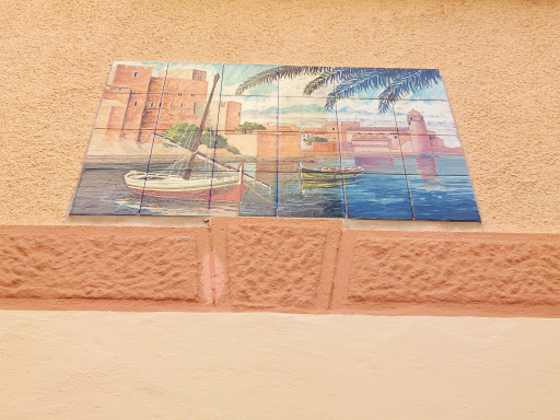 Fresque Représentant Collioure