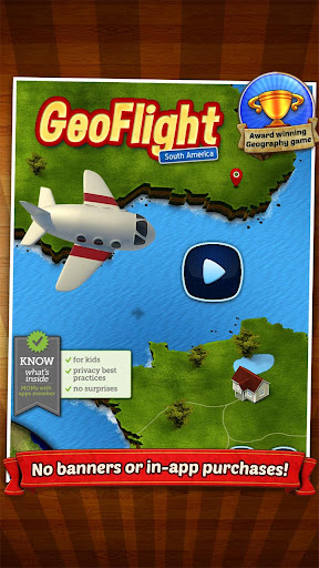 【免費教育App】GeoFlight South America-APP點子