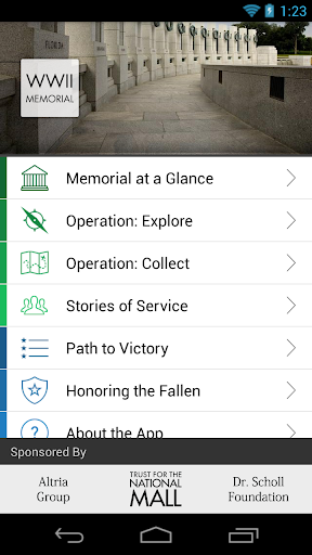 World War II Memorial App