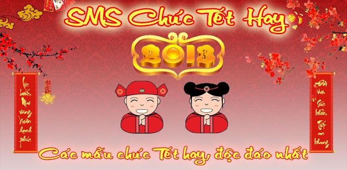 Các ứng dụng Chúc Tết Tiếng Việt SMS miễn phí hay nhất trên điện thoại Android  Link: - 1