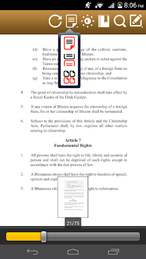 【免費書籍App】Bhutan Constitution-APP點子