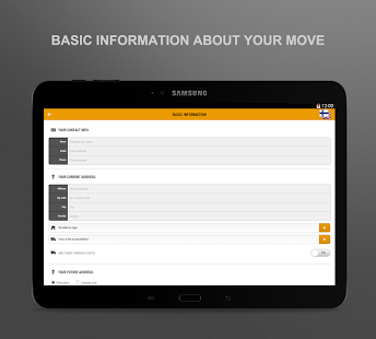 Victor Ek move application Screenshots 0