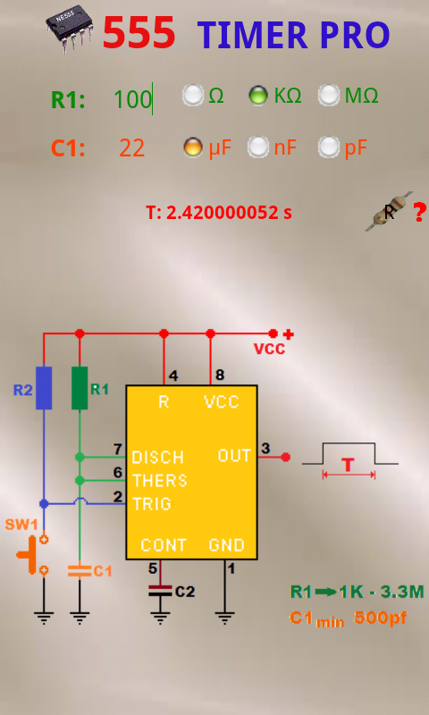 Timer 555 Screen 2