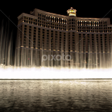 Bellagio Fountains 2 by Brent Huntley -  