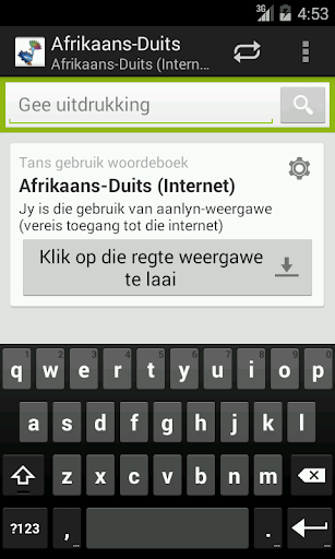 Afrikaans-German Dictionary