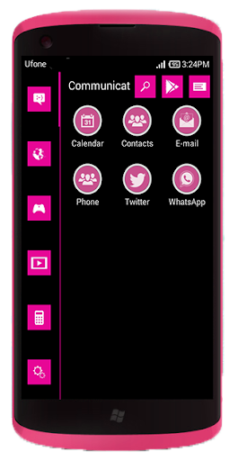 【免費個人化App】SL WP7 Inspired Pink Theme-APP點子