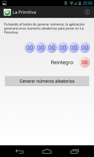 【免費生產應用App】Números aleatorios Lotería-APP點子