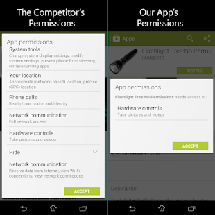How to download Flashlight: No Permission 3.5 apk for bluestacks