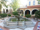 Fountain at Bougain Villa's