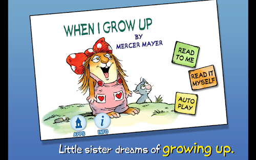 Android application When I Grow Up screenshort