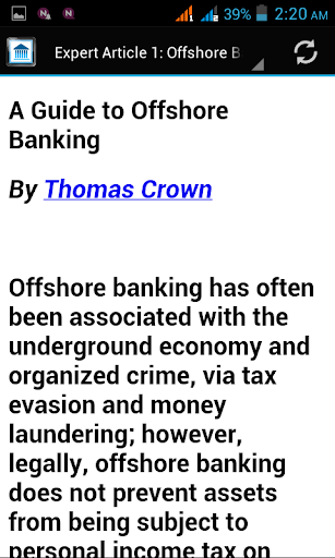 【免費商業App】Offshore Banking Guide-APP點子