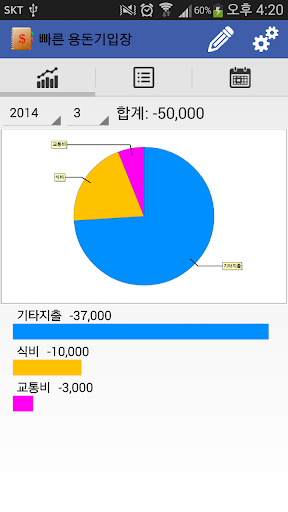 빠른 용돈기입장