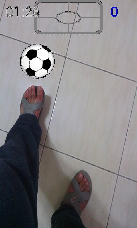 Android application Kick Ball (AR Soccer) screenshort