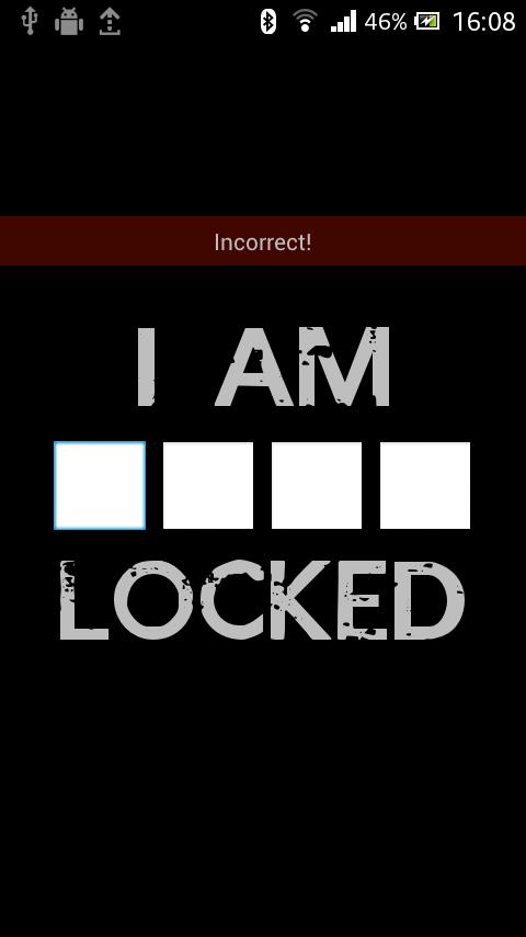 SherLOCKED Lockscreen Screen 2