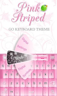 How to mod ★ Pink Striped Go Keyboard ★ patch 1.2 apk for laptop