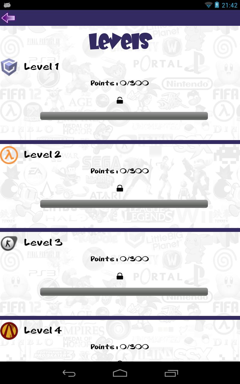 Games Quiz Screen 3