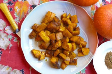 Maple-glazed Spiced Winter Squash