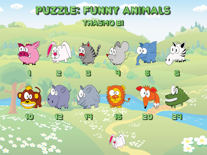 Funny animal puzzle HD Screenshots 10