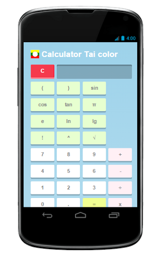 Calculator Tai color