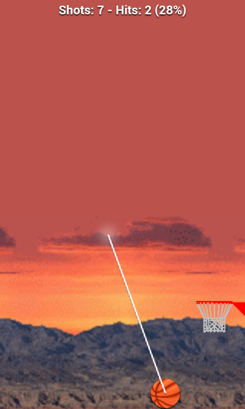 Android application Basketball Pro screenshort