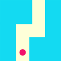 Keep the dot on the line icon