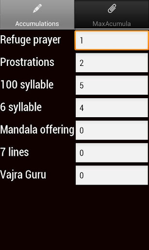 Ngondro Accumulations Lite