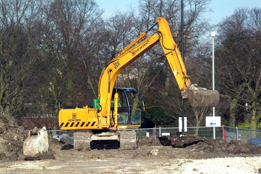 Heavy Construction Excavator