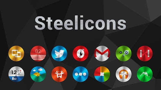 Screenshot Steelicons Multilauncher Theme v4.1
