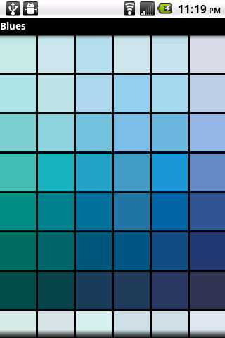 Paint Colors Screen 3