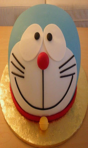 Doremon cartoon cake