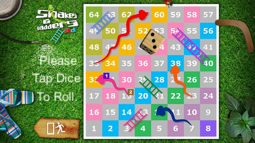 Snakes and Ladders 3D ! Screen 2