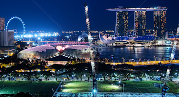 Marina Bay Attractions... by William Cho -  