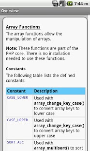 PHP Pro Quick Guide Screenshots 7