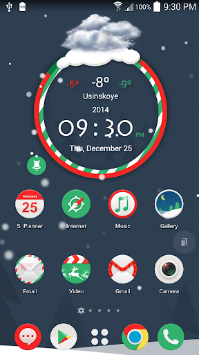 TSF Shell MerryChristmas Theme