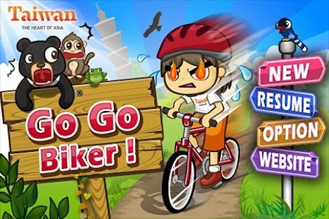 Go Go Biker for Eee Pad