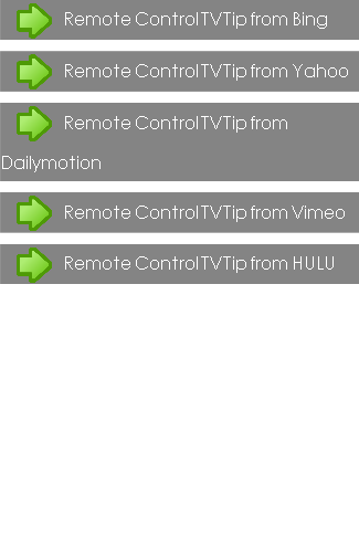 Remote Control TV Tip