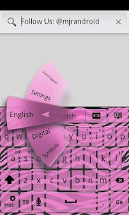 How to install Pink Zebra GO Keyboard Theme 1.0 mod apk for bluestacks