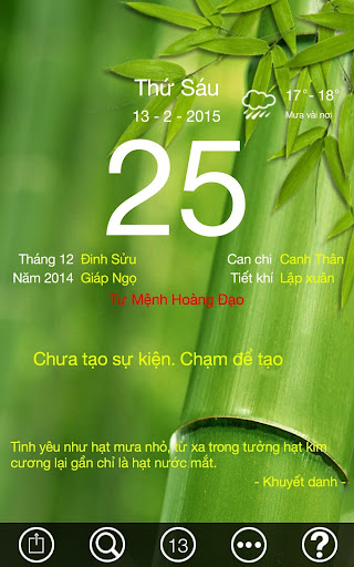 lịch VIỆT - Lịch Vạn Niên 2015