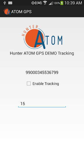 Hunter ATOM GPS Tracking Demo