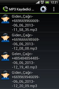 MP3 Kaydedici Çağrıları - screenshot thumbnail
