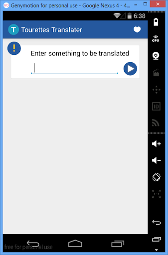 Tourettes Translator