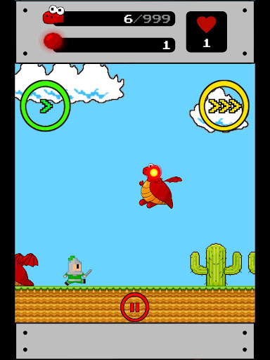 【免費動作App】Pea Hero: Dragon Land-APP點子