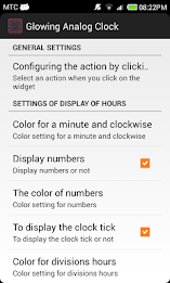 Glowing Analog Clock poster 6