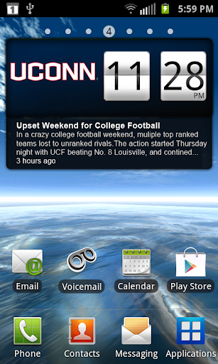 UCONN Huskies Live Clock