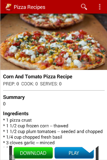 免費下載娛樂APP|Pizza Recipes app開箱文|APP開箱王