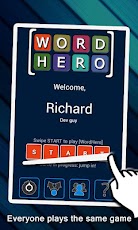 screenshot of [WordHero]