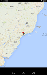 thermometer hygrometer on map poster 3