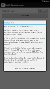 How to mod D&D 3.5 Loot Generator 1.2.1 mod apk for pc