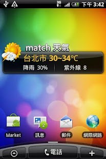 match天氣